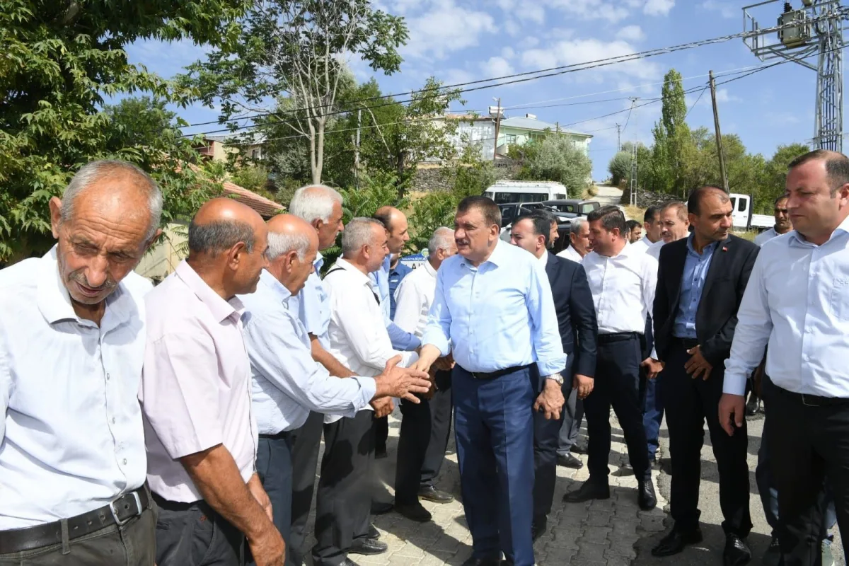Başkan Gürkan,Pütürge İlçesinde mahalle ziyaretlerinde bulundu