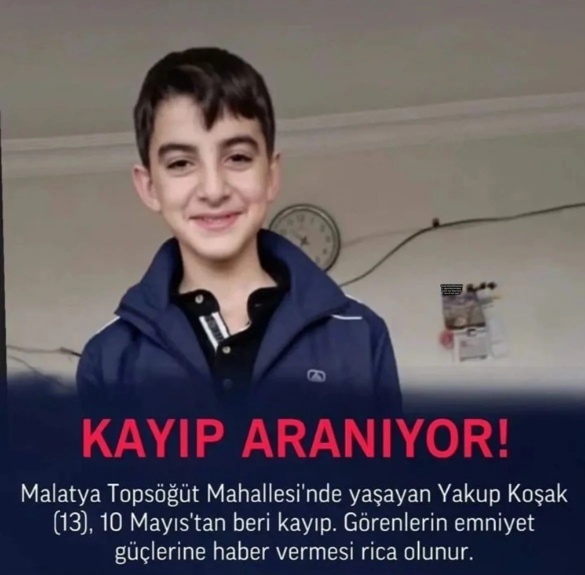 Malatya'da 5 Gün Önce Kaybolan Çocuk Bulundu!