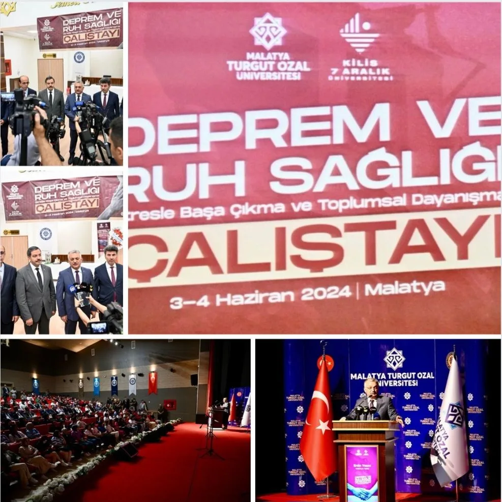 Vali Ersin Yazıcı Deprem ve Ruh Sağlığı, Stresle Başa Çıkma ve Toplumsal Dayanışma Çalıştayına Katıldı