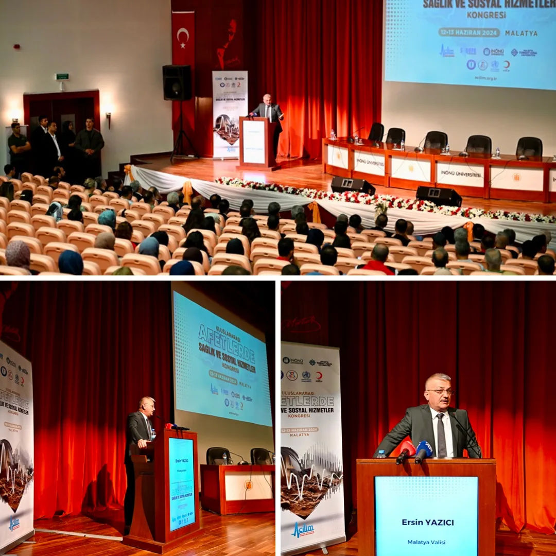 Uluslararası Afetlerde Sağlık Ve Sosyal Hizmetler Kongresi Düzenlendi