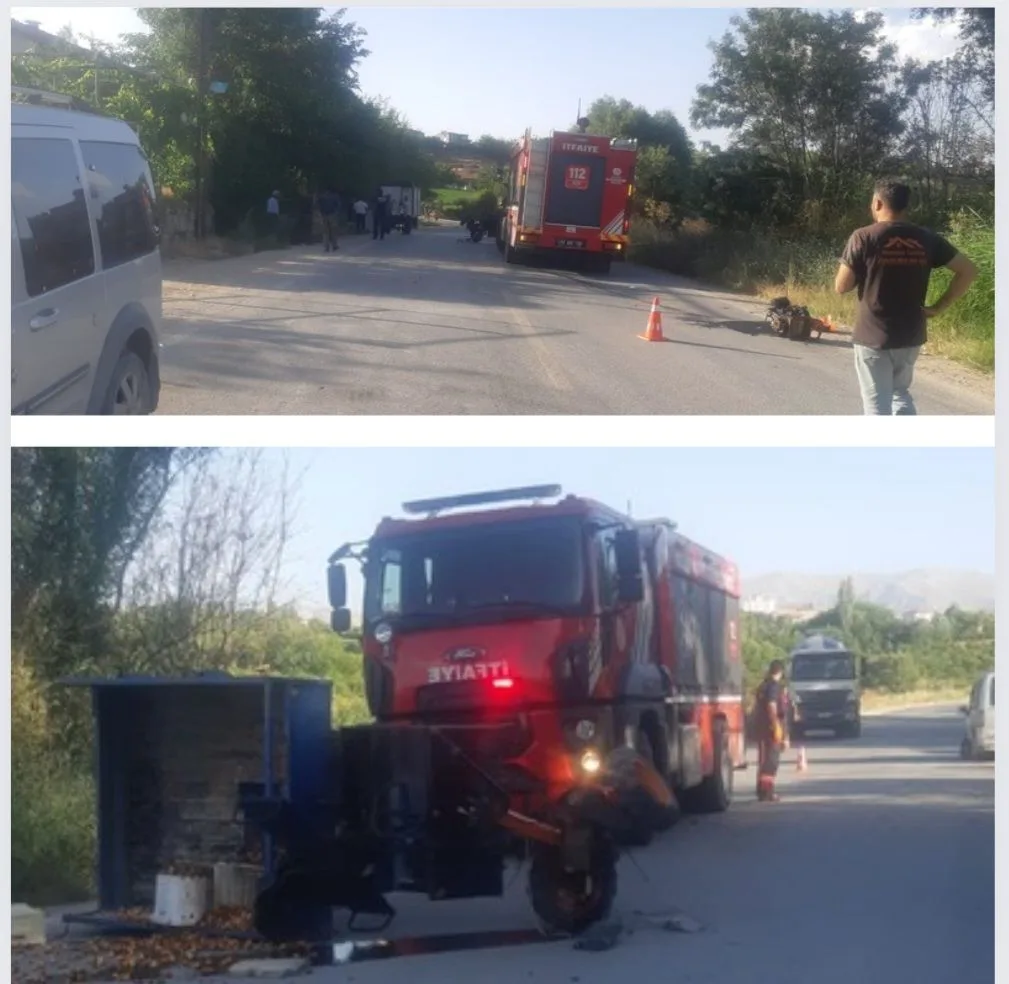 Malatya Hatunsuyu'nda Kaza 2 Yaralı!