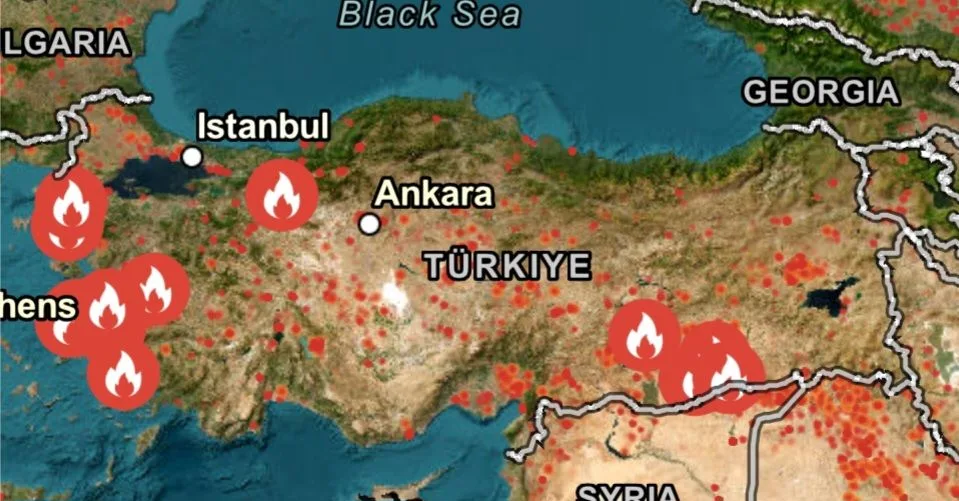 Türkiye’nin Akciğerleri Yanıyor!