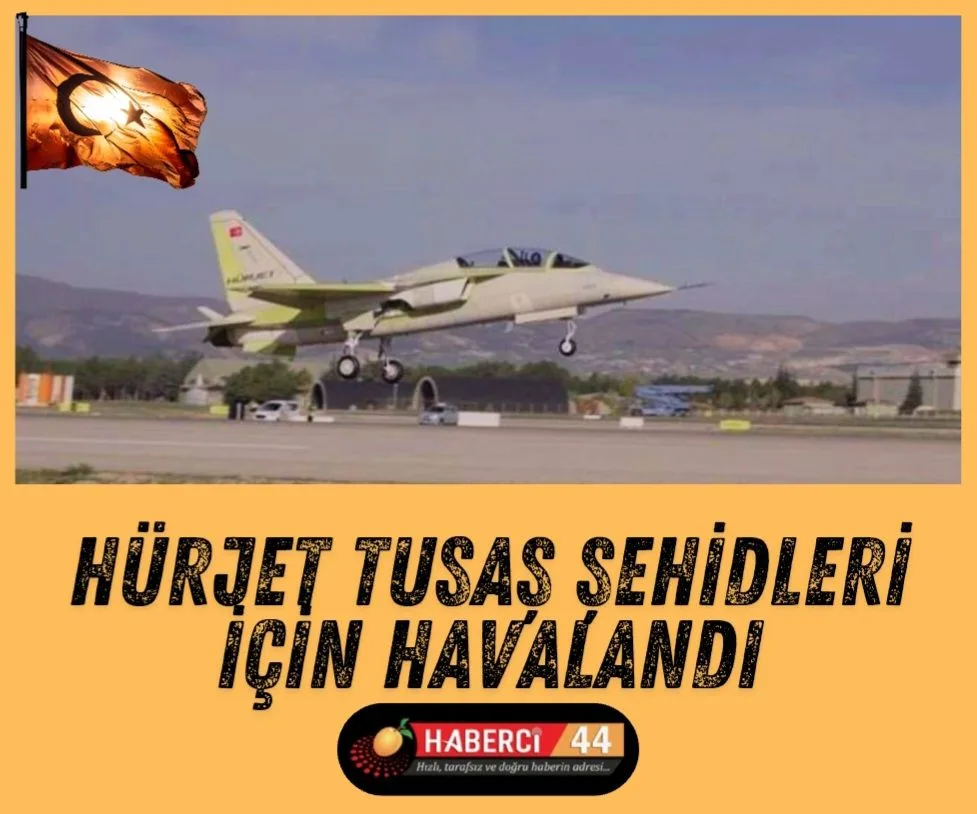 Hürjet'in 2. Prototipi: TUSAŞ Şehitlerinin Anısına Havalandı