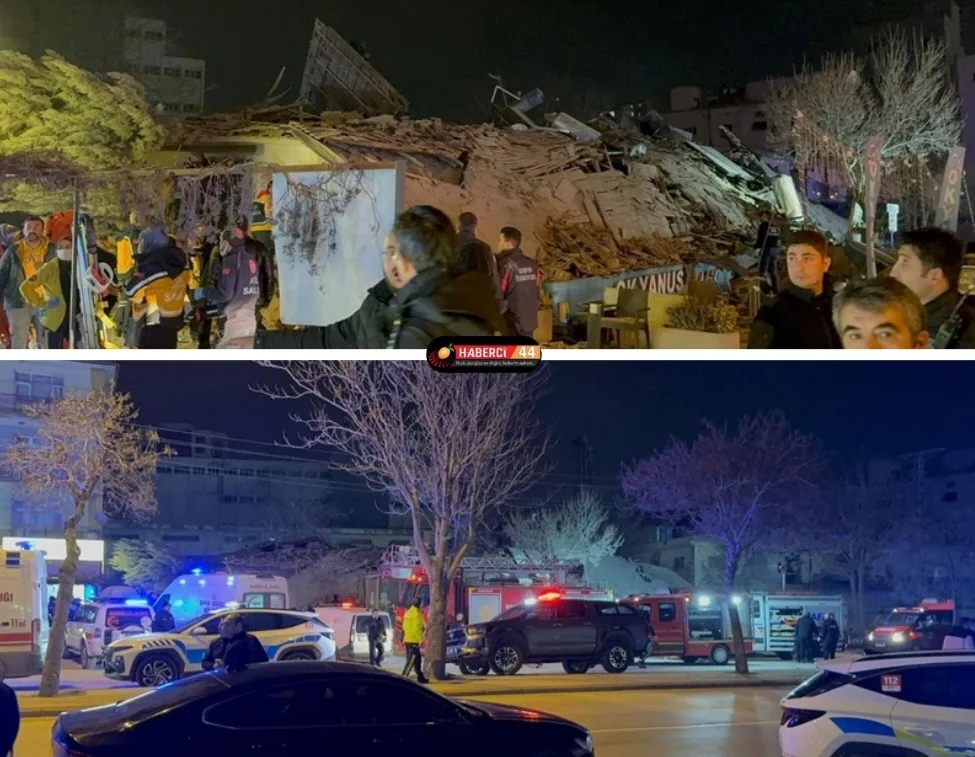 Konya'da 4 Katlı Bina Çöktü!