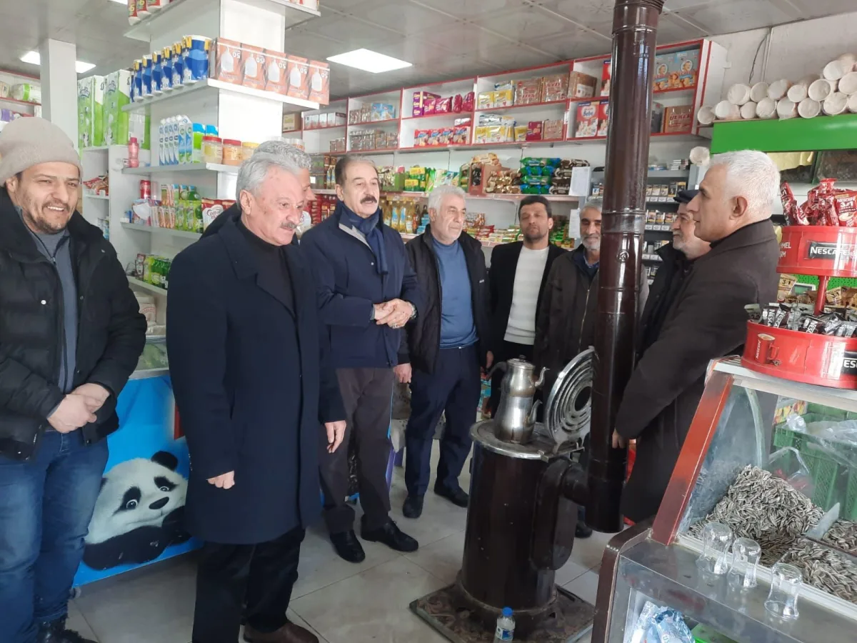 MESOB Başkanı Keskin’den Akçadağ Esnafına Ziyaret
