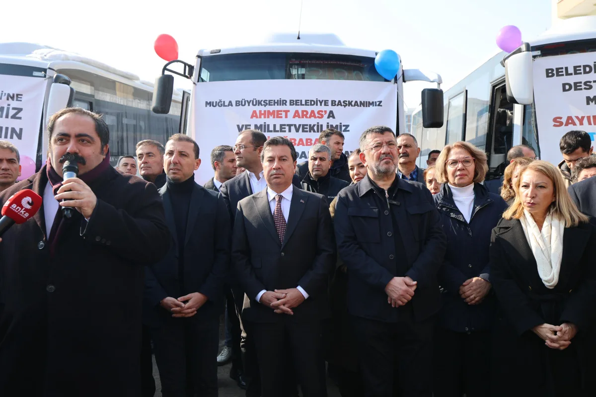 MUĞLA’DAN MALATYA’YA TOPLU TAŞIMA ARAÇ DESTEĞİ