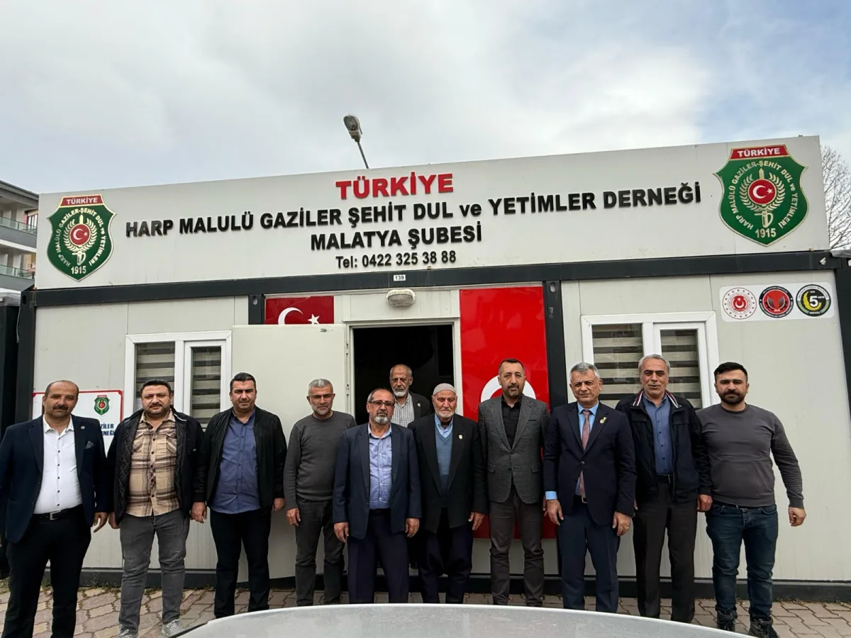 Başkan Kılıç,Türkiye Muharip Gaziler Şehit-Dul ve Yetimleri Derneğini Ziyaret Etti