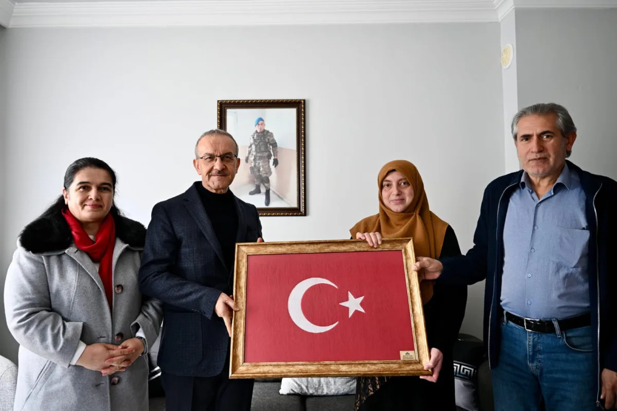 Vali'den Şehid Aileleri ve Gazileri Ziyaret