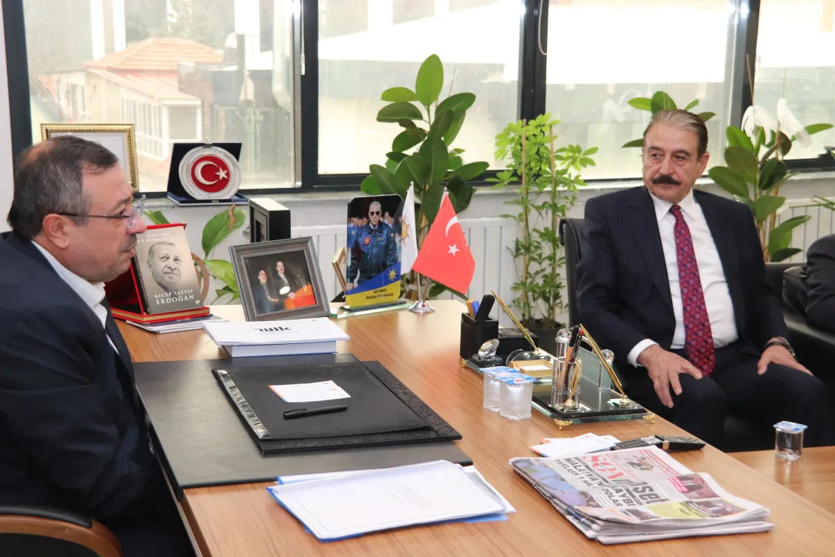 Keskin ve Oda Başkanlarından AK Parti İl Başkanı Ali Bakan’a Ziyaret
