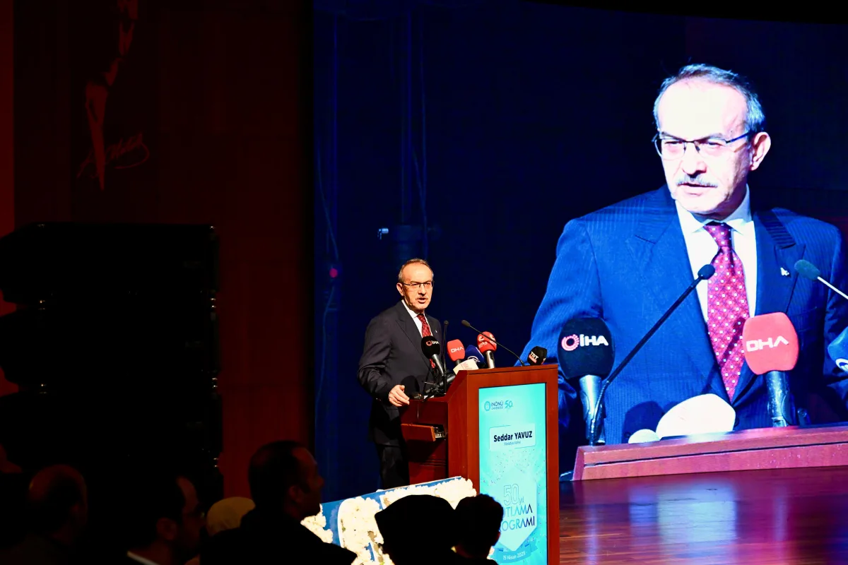 Vali Yavuz, İnönü Üniversitesi'nin 50. Yıl Kutlama Programına Katıldı