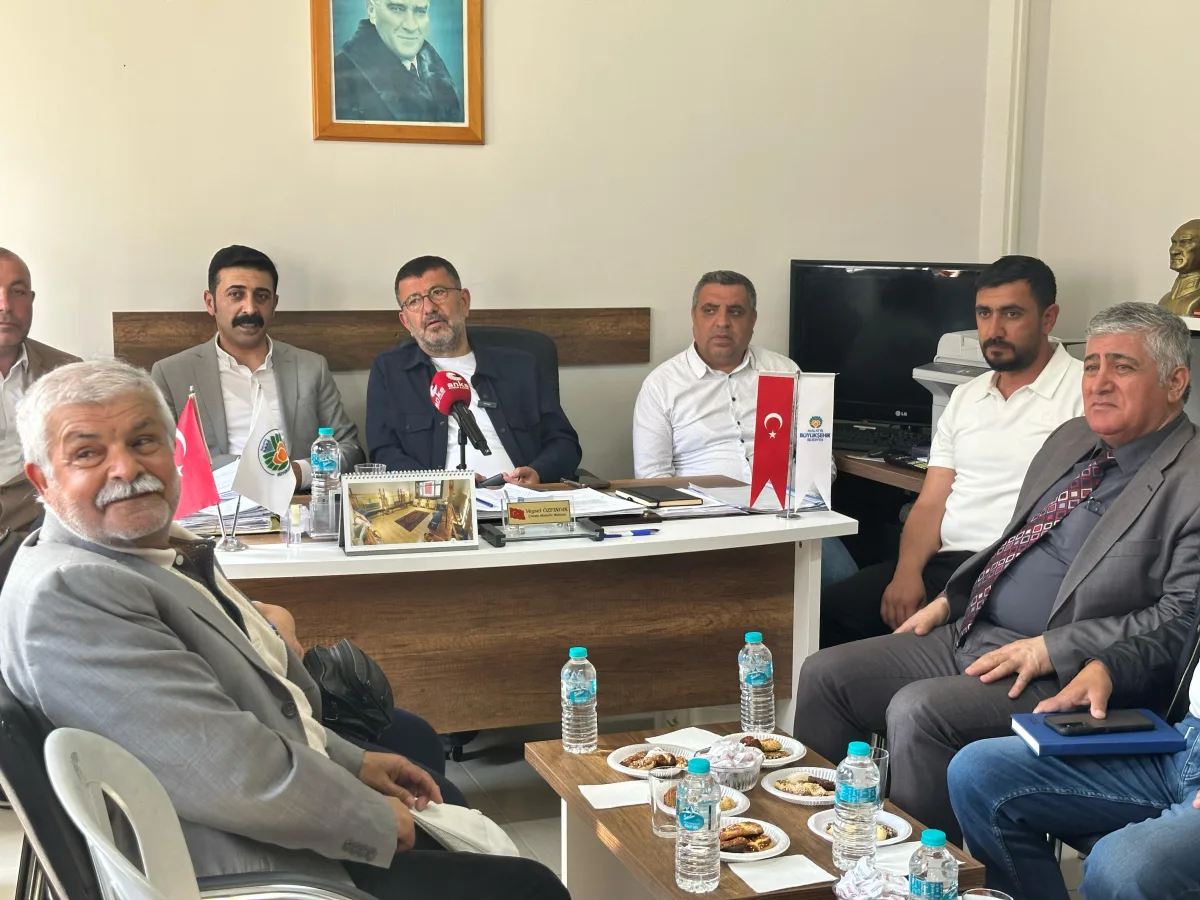 Ağbaba,Muhtarlarla Bir Araya Geldi