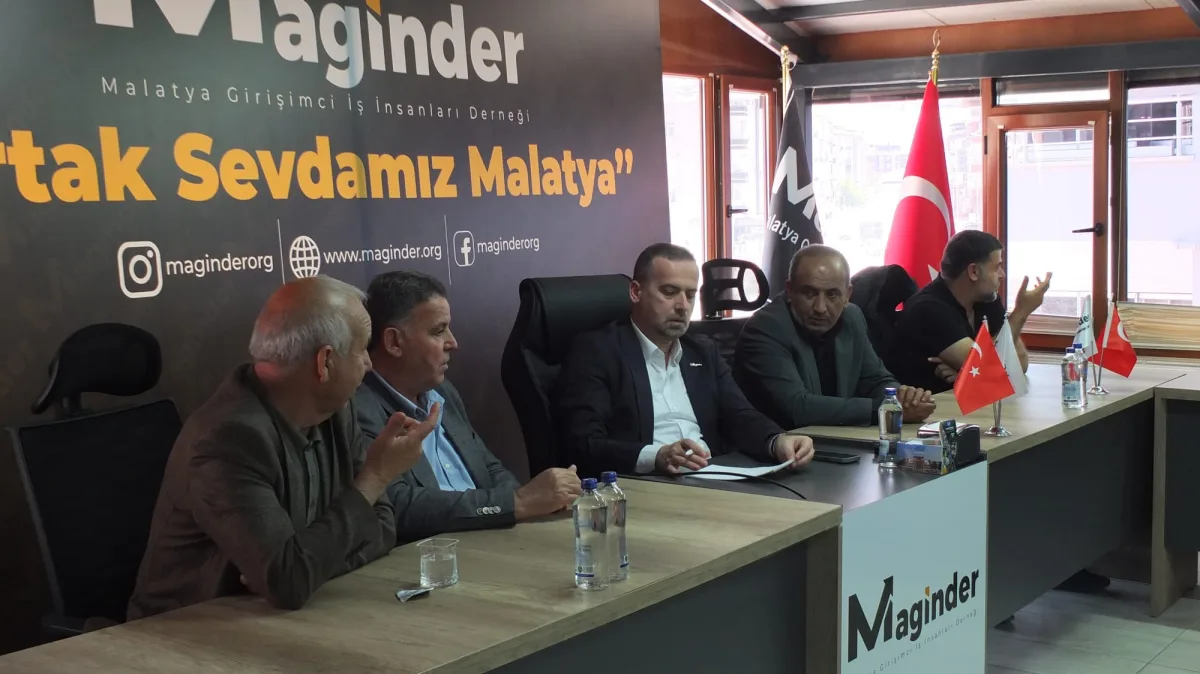 MAGİNDER'DE İSTİŞARE TOPLANTISI: MALATYA İÇİN ORTAK MÜCADELE MESAJI!