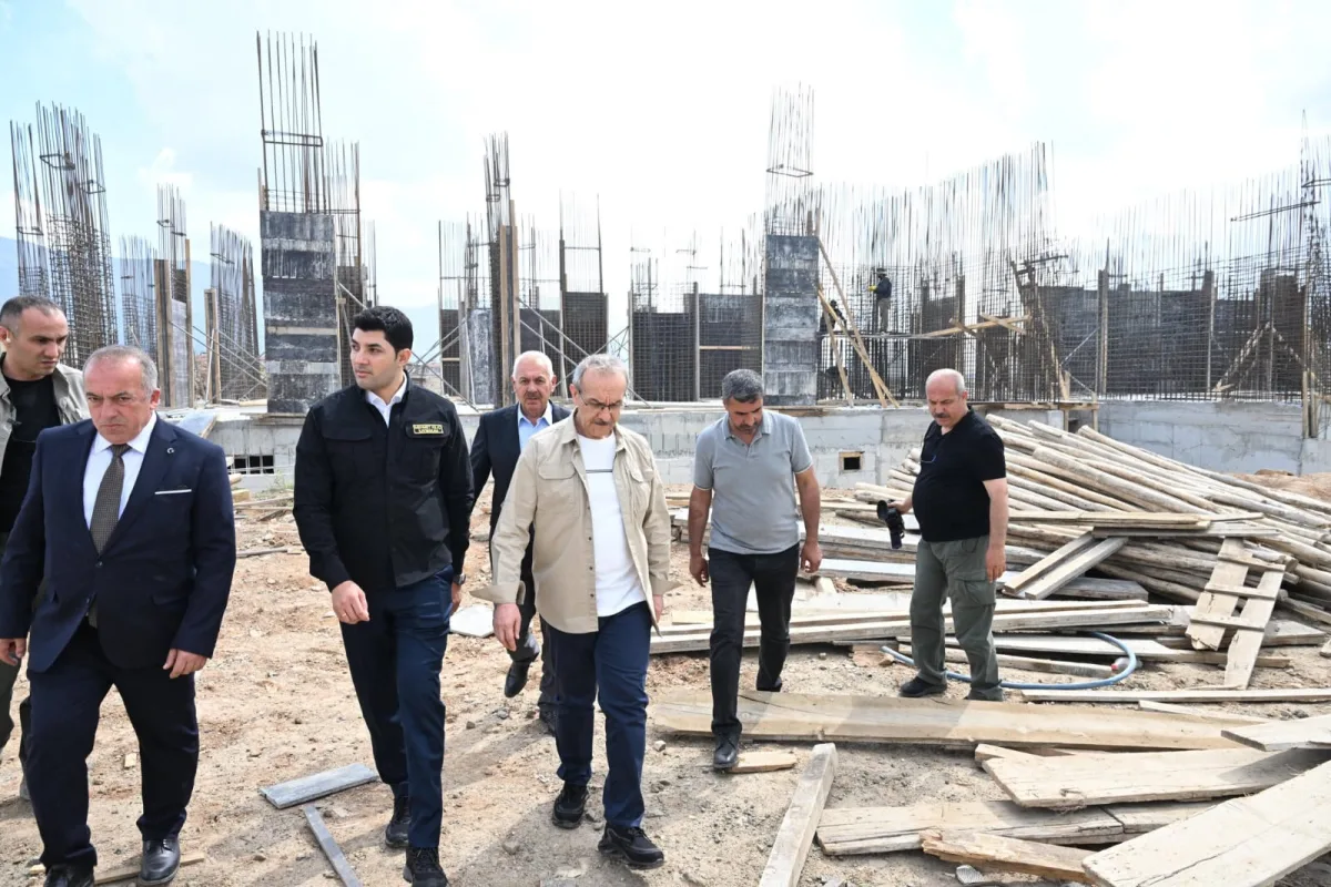 Vali Yavuz Doğanşehir İlçesindeki Çalışmaları Yerinde İnceledi