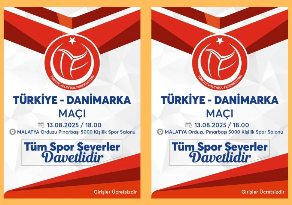 Malatya’ya Milli Maç Heyecanı!