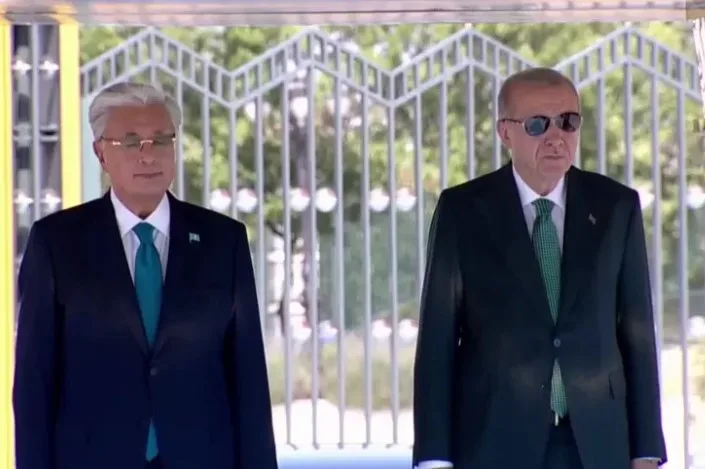 Beştepe’de Kazakistan-Türkiye Zirvesi