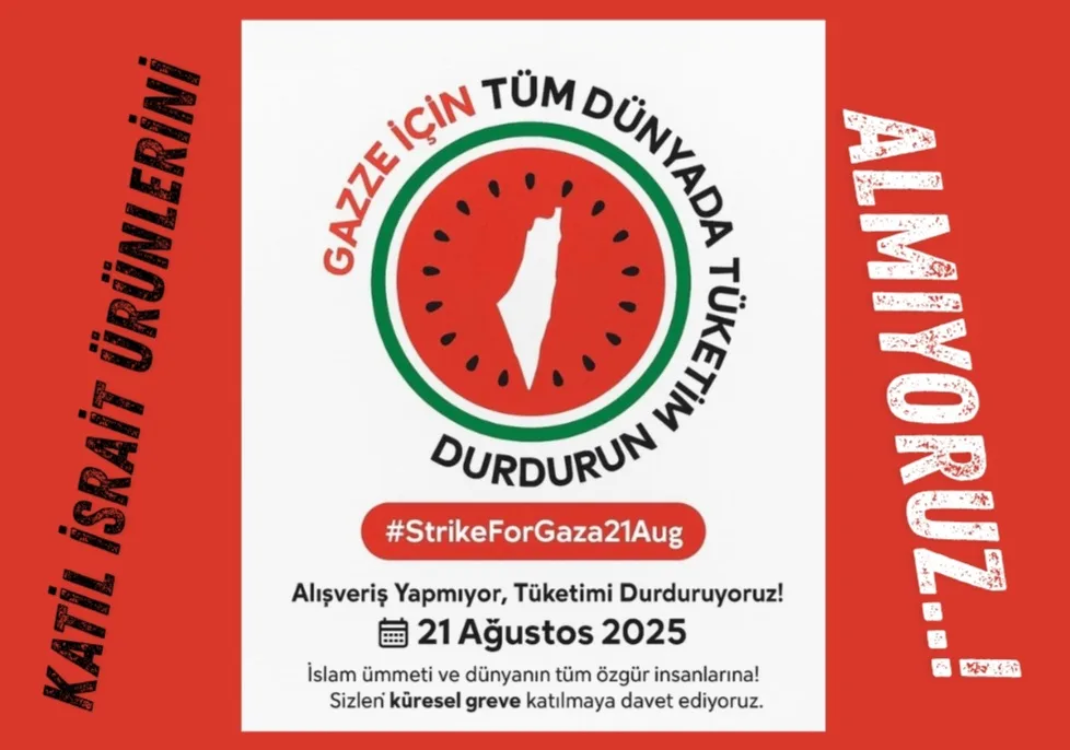 Gazze İçin Tüketim Boykotuna Malatya’dan da Destek