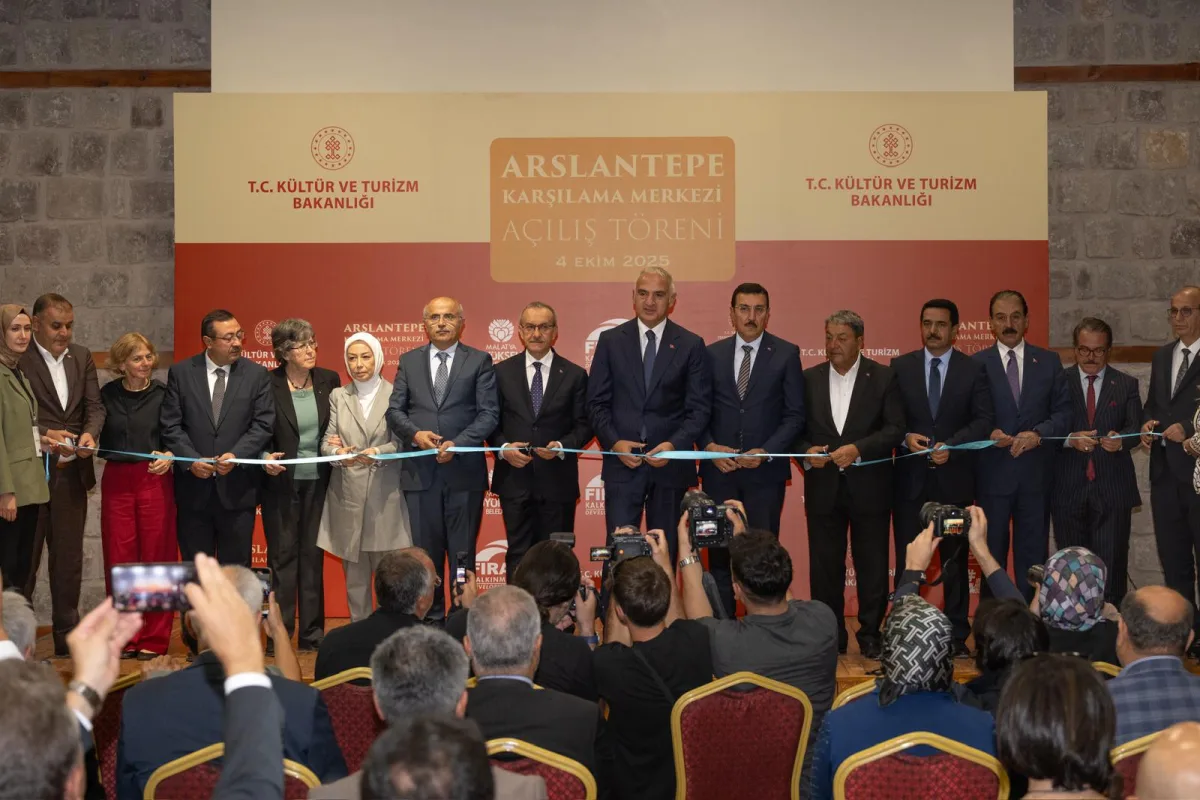 ARSLANTEPE KARŞILAMA MERKEZİ VE “ARSLANTEPE’NİN IŞIĞINDA” SERGİSİ AÇILDI