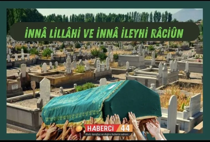 15.10.2025 Malatya'da Vefat Edenler