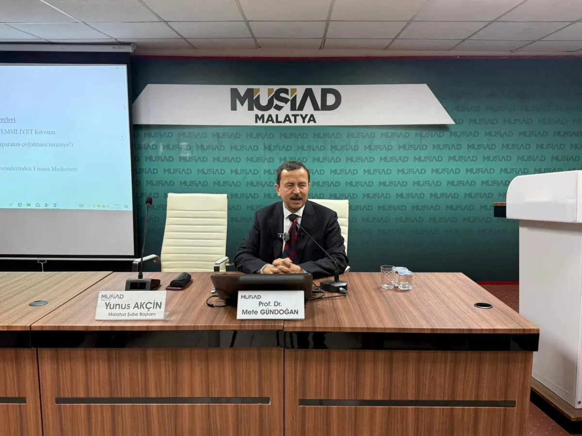 MÜSİAD Malatya’da Ekonomik Tehditler Ve Fırsatlar Semineri Düzenlendi