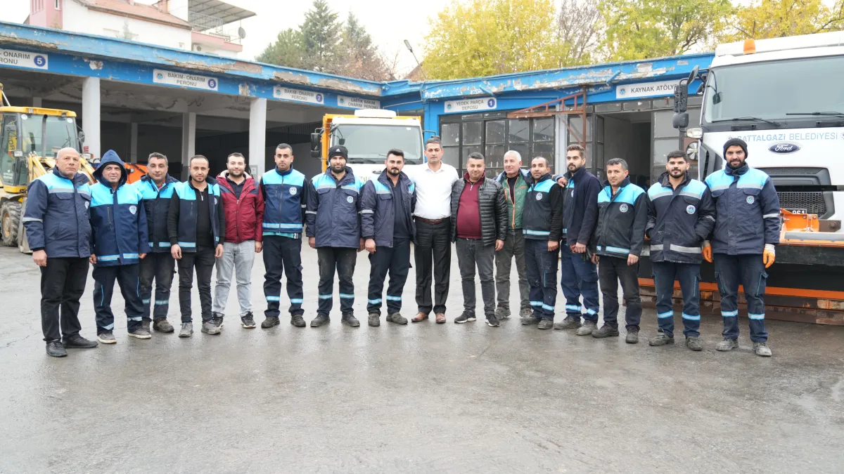 BATTALGAZİ’DE BELEDİYE HİZMETLERİ PLANLI ŞEKİLDE DEVAM EDİYOR