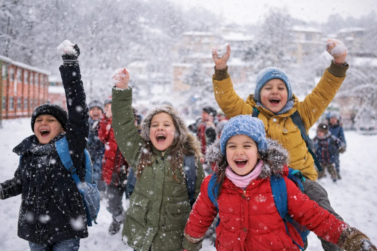 Malatya’da 5 İlçede Taşımalı Eğitime Bir Gün Ara Verildi