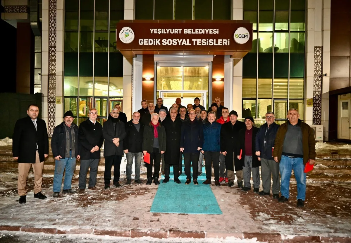 YEŞİLYURT’TA USTALARA VEFA: YARIM ASIRLIK EMEKLER PLAKETLE TAÇLANDIRILDI!