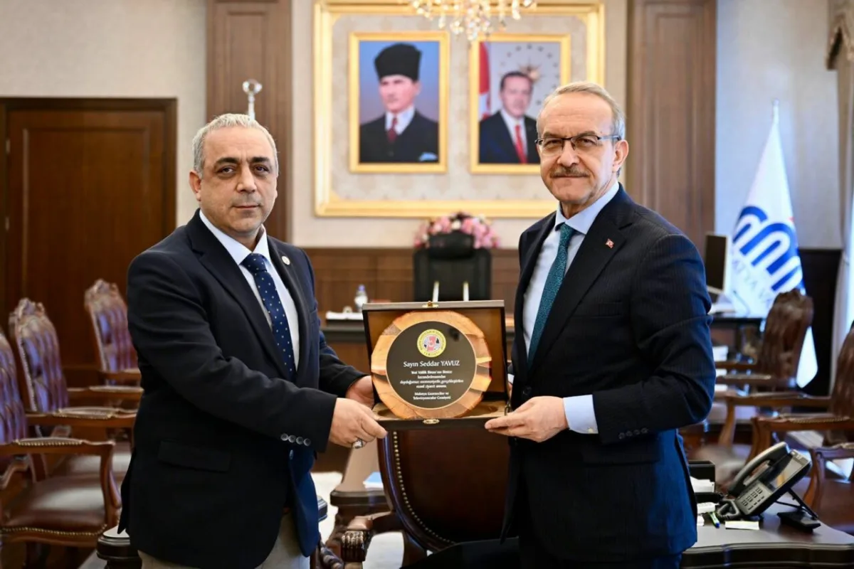 Malatya Gazeteciler ve Televizyoncular Cemiyeti’nden Vali Seddar Yavuz’a Ziyaret