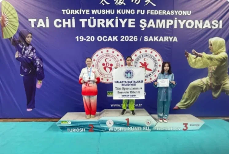BATTALGAZİ BELEDİYESİ SPORCULARINDAN TÜRKİYE ŞAMPİYONASI’NDA 5 MADALYA