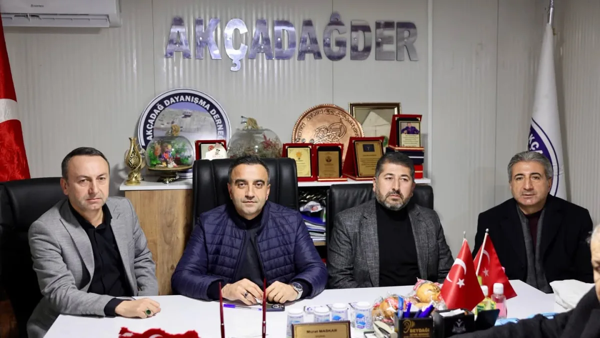 BAŞKAN MASKAR:"AKÇADAĞ İLÇEMİZ BÖLGENİN CAZİBE MERKEZİNE DÖNÜŞEÇEKTİR”