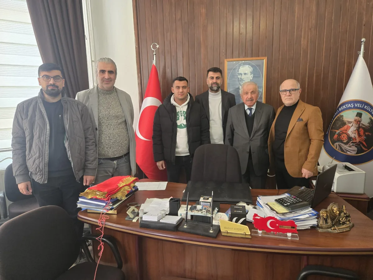 “Bayrakla Gelen Birlik: Hacı Bektaş Veli Derneği’ne Anlamlı Ziyaret”