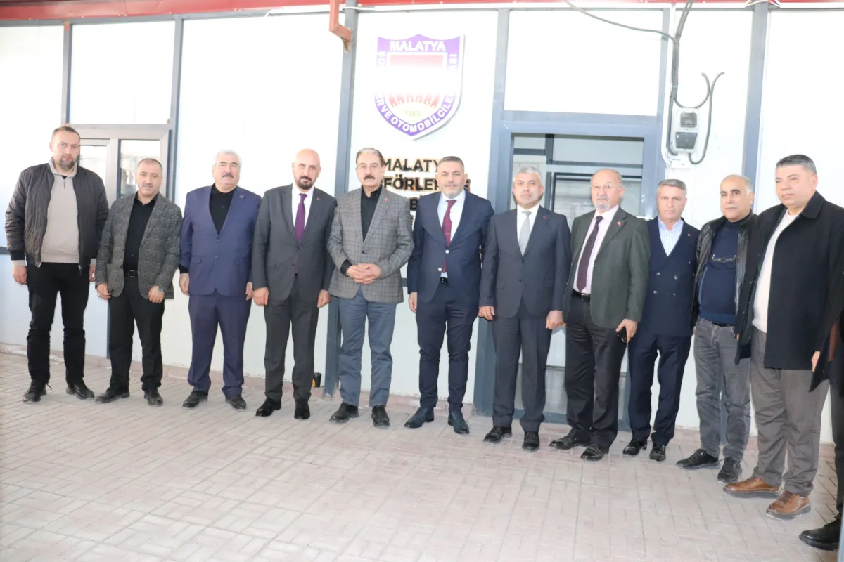 Malatya TSO’dan Şevket Keskin’e Tebrik Ziyareti
