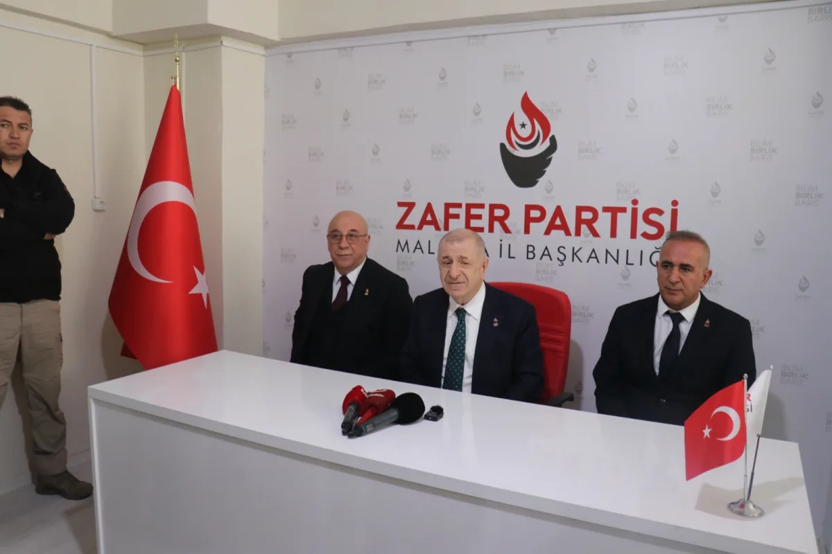 Özdağ Malatya’da Konuştu: “Terörle Mücadele Kararlılıkla Sürdürülmeli”