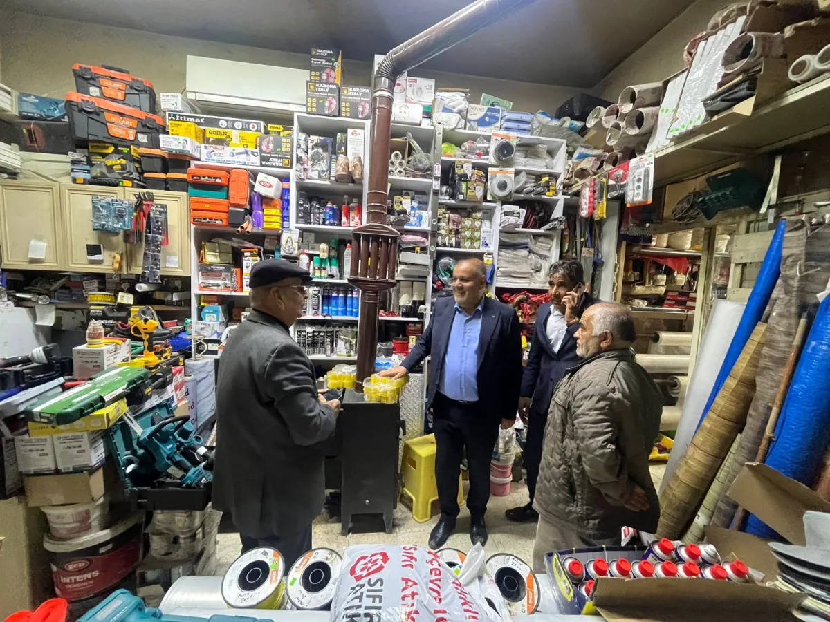 MHP Malatya İl Başkanı Gökhan Gök Akçadağ'da Teşkilat ve Esnafla Buluştu