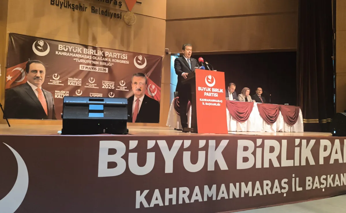 Malatya Teşkilatı Kahramanmaraş İl Kongresi’nde Hazır Bulundu