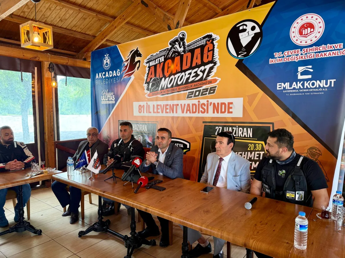 AKÇADAĞ’DA MOTO FEST HEYECANI