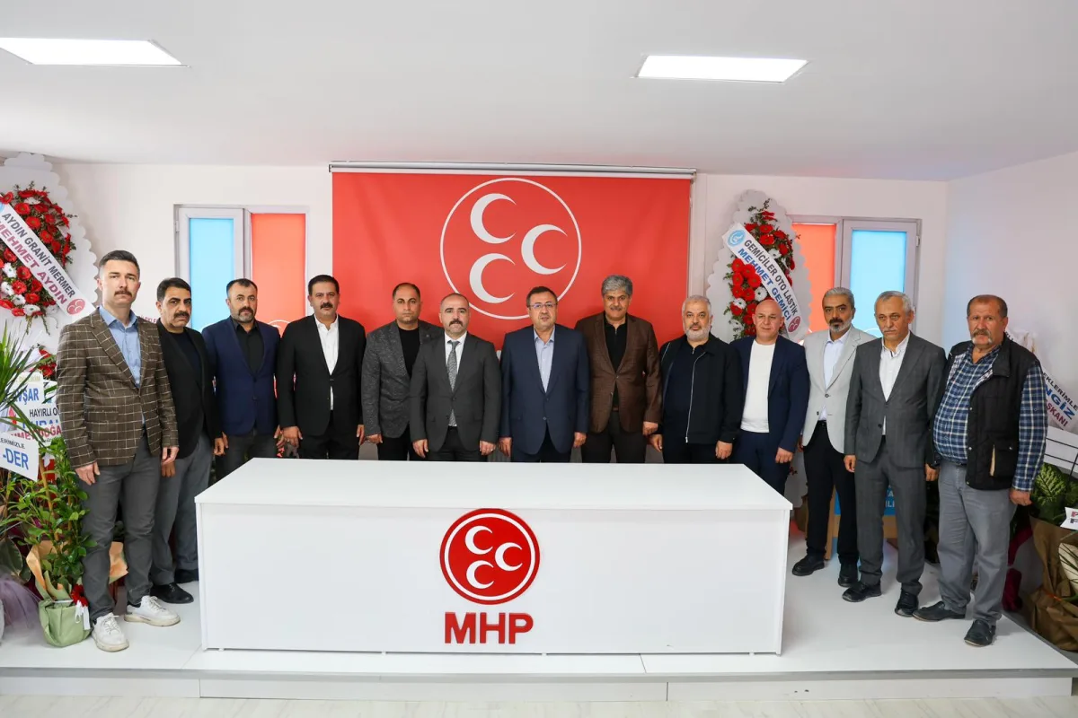 AK Parti Malatya İl Başkanı’ndan MHP İl Başkanı Turgay Şengönül’e Hayırlı Olsun Ziyareti