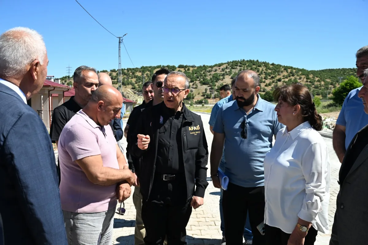 Vali Seddar Yavuz Doğanşehir’i Ziyaret Etti
