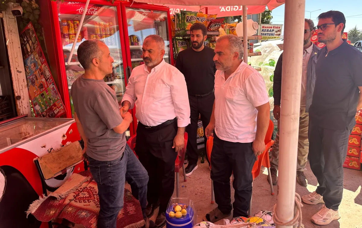 HÜDA PAR Malatya İl Başkanı Behçet Sevgili’den Kale’de Esnaf Ziyareti