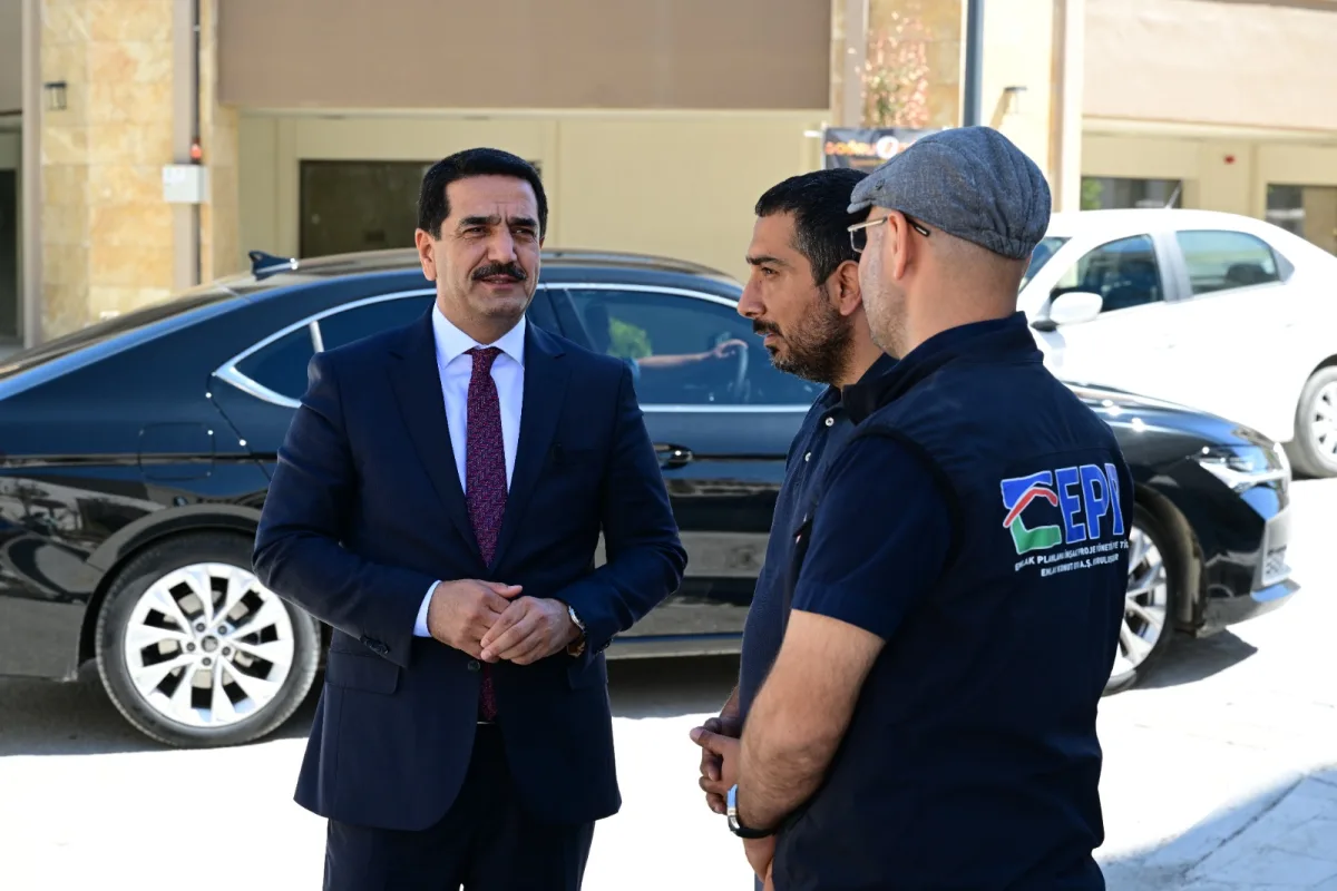 BAŞKAN TAŞKIN BAKIRCILAR ÇARŞISI'NDA İNCELEMELERDE BULUNDU