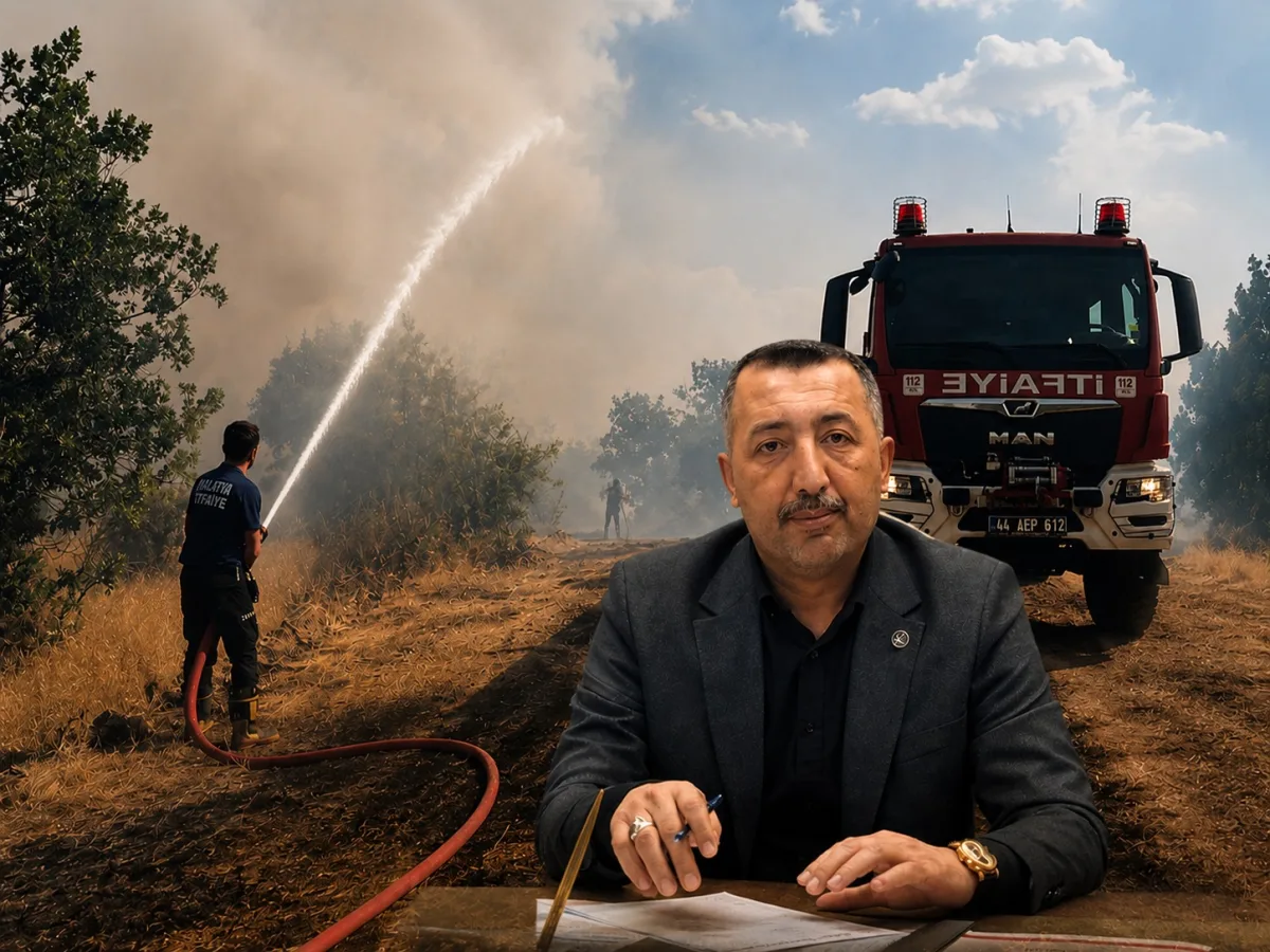 Burhan Kılıç'tan yangınlarla ilgili çağrı: "Anız yakmayın, ormanlarımızı birlikte koruyalım"
