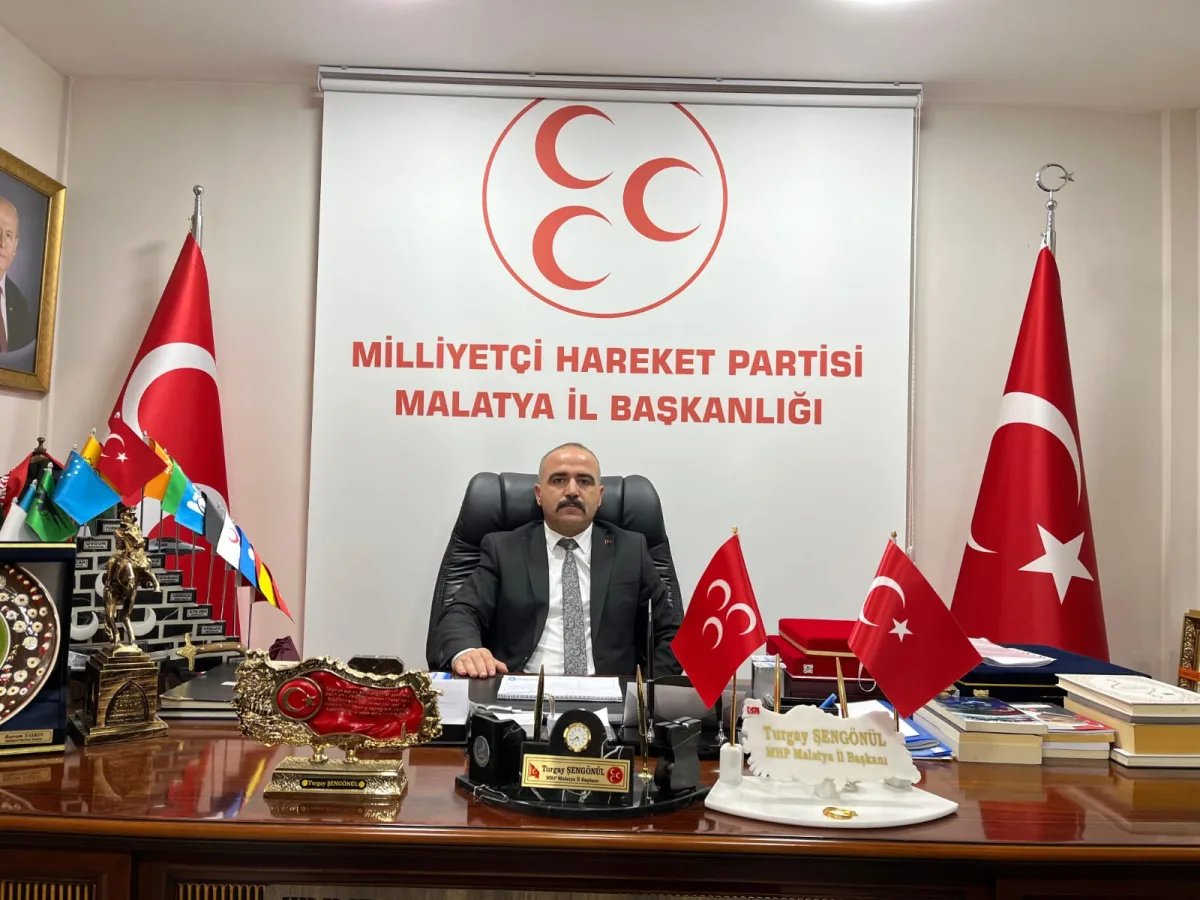 BAŞKAN ŞENGÖNÜL: "15 TEMMUZ; MİLLETİN İRADESİ, DEVLETİN BEKASI, TÜRKİYE'NİN ZAFERİDİR"
