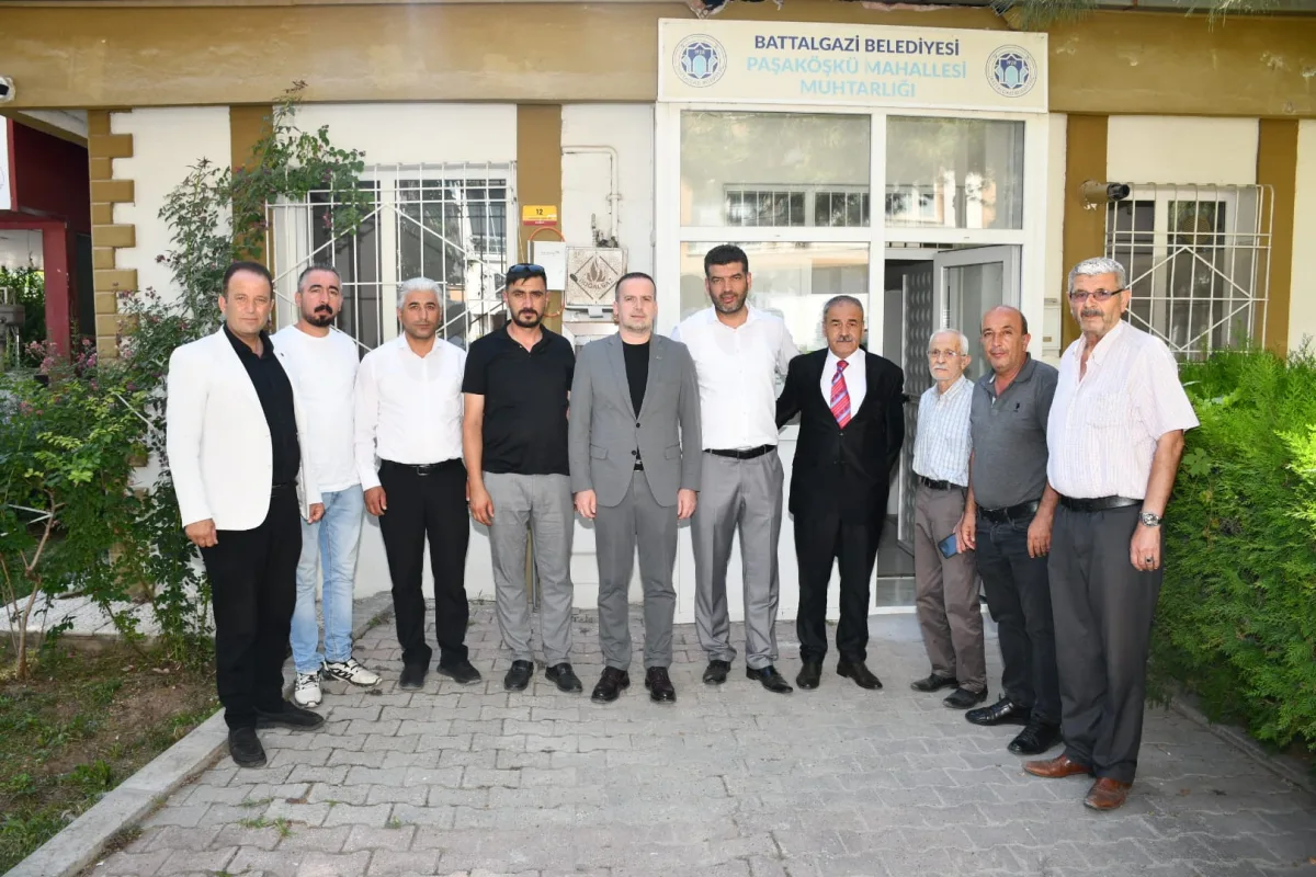 MAGİNDER Başkanı Salih Karademir'den Paşaköşkü Mahalle Muhtarı Mehmet Yılmaz'a Hayırlı Olsun Ziyareti