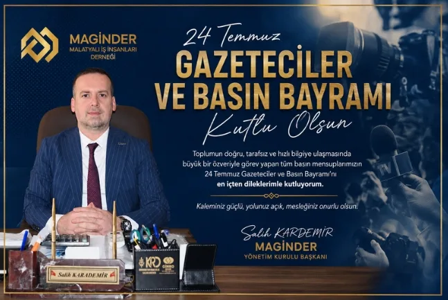 Başkan Karademir:"Depremde Malatya'nın Sesi Olan Basınımızın Emeği Asla Unutulmayacak"