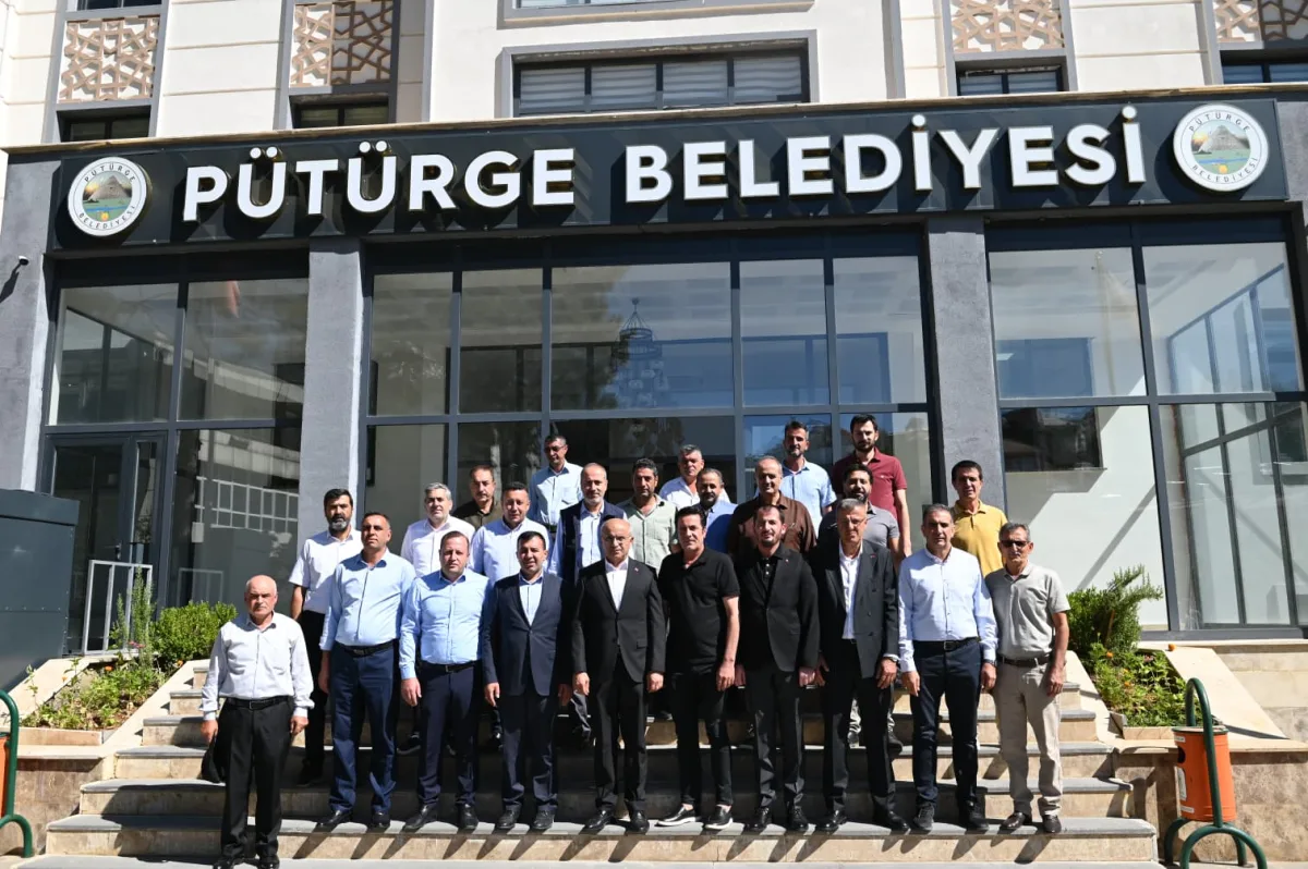 Başkan Mikail Sülük ve Sami Er'den Pütürge'de Yoğun Mesai