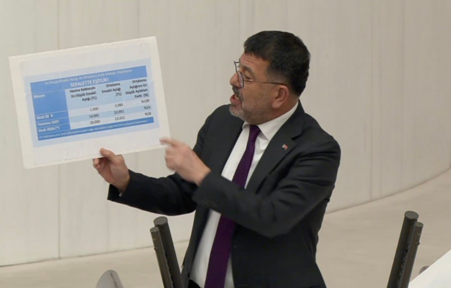 AĞBABA: “EMEKLİYİ YOK SAYAN BU DÜZENİN KARŞISINDA DURMAYA DEVAM EDECEĞİZ”