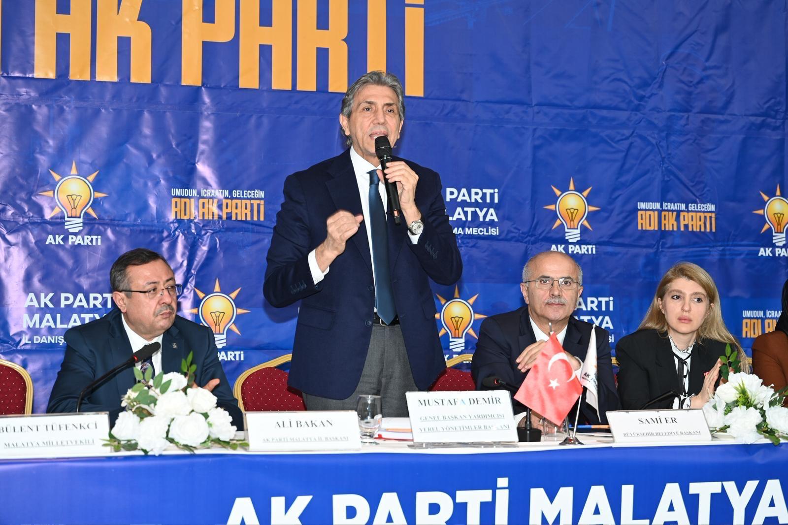 AK Parti Malatya İl Danışma Meclisi Toplandı