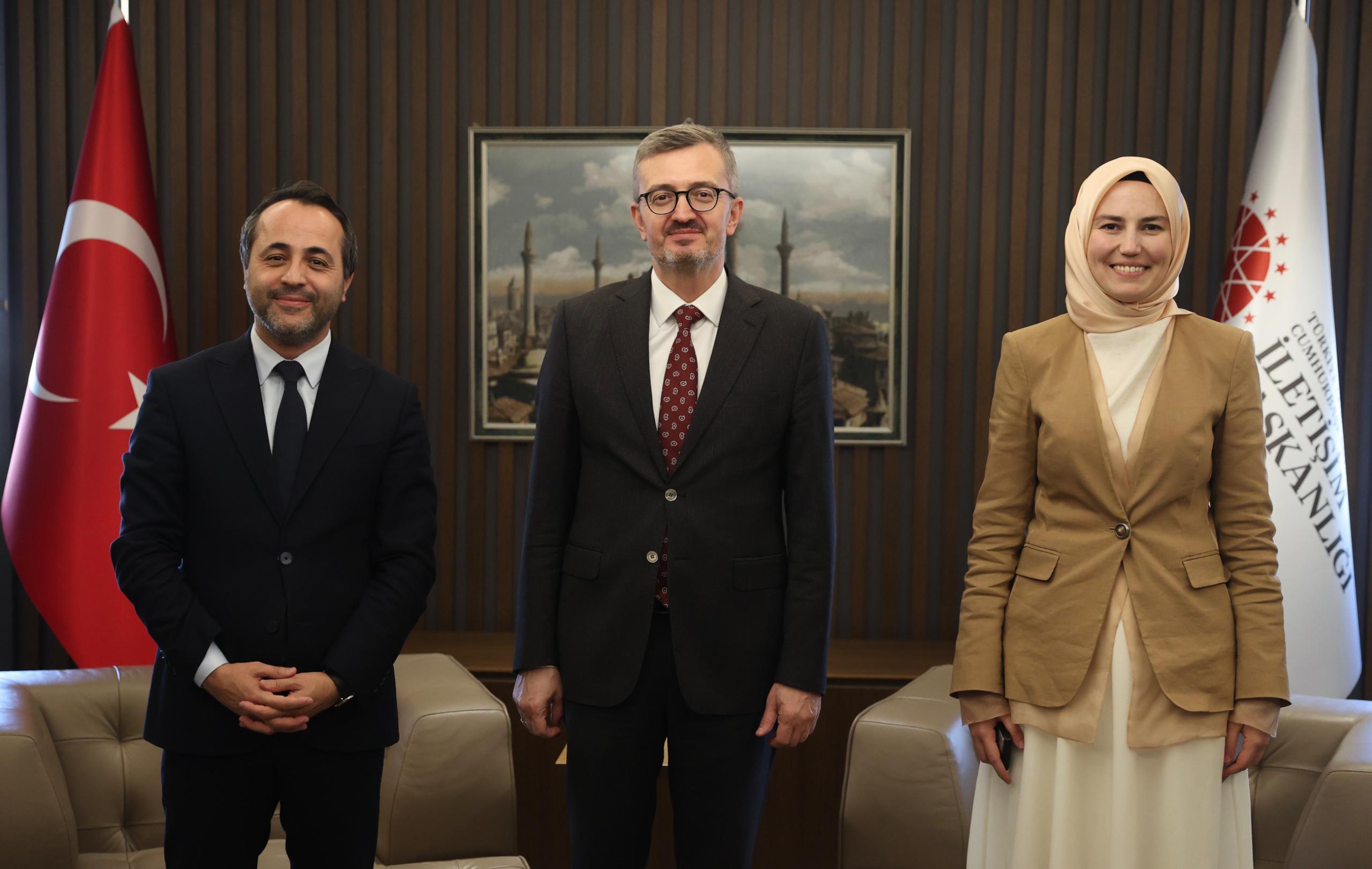 AK Parti Milletvekili Babacan’dan İletişim Başkanlığına Ziyaret