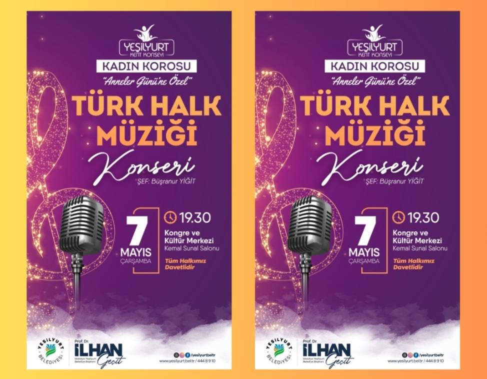 ‘ANNELER GÜNÜ’ KONSERİ 7 MAYIS SAAT 19:30’DA! 