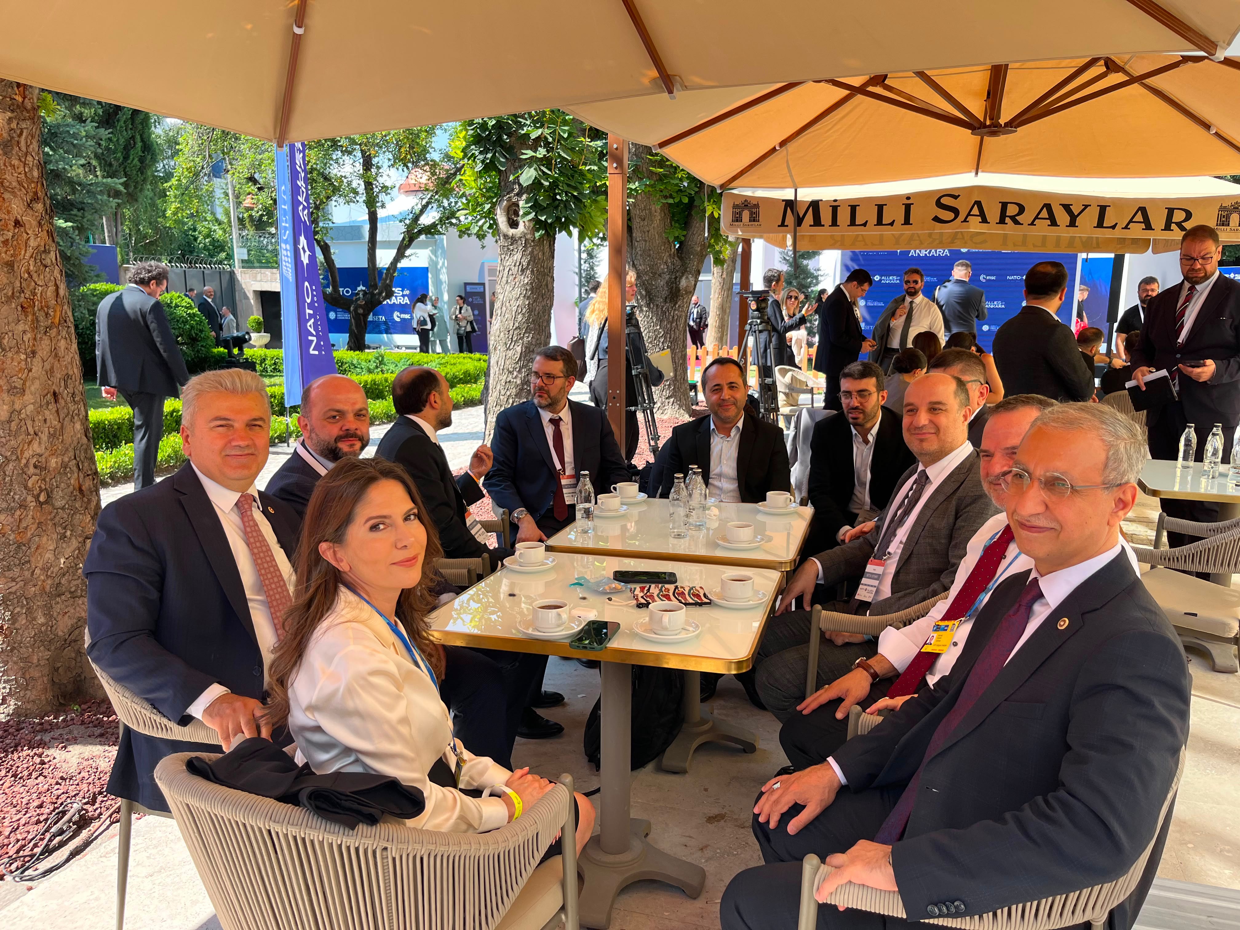Babacan, NATO Zirvesi Kapsamındaki Ankara Programına Katıldı