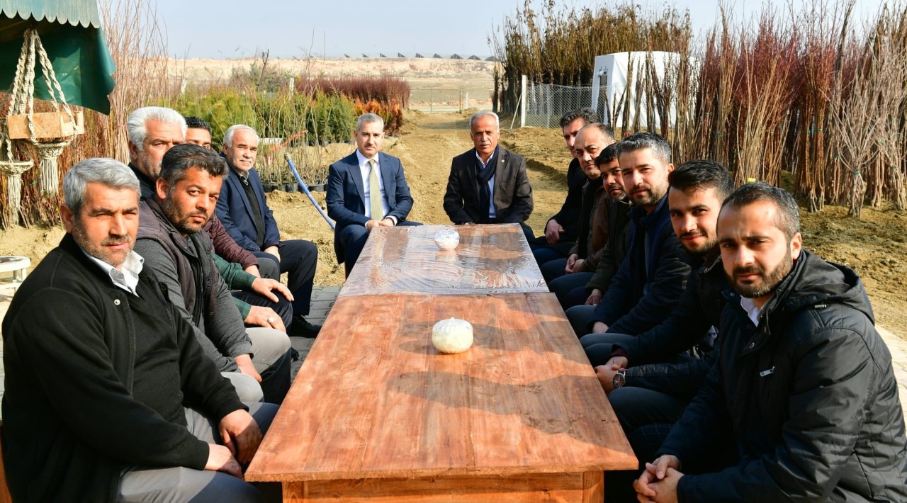 Başkan Çınar, Fidancılar Sitesini Ziyaret Edip, Kooperatif Yönetimiyle İstişare Etti